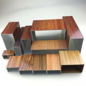 Wood Grain Heat Transfer Film For Aluminium Profile