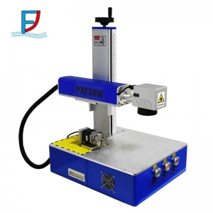 Cabinet Desktop Laser 20w 30w 50w Fiber Laser Marking Machine with Computer