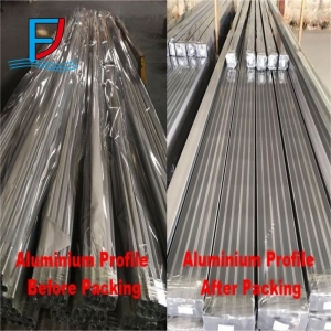 Transparent Blue/White PVC Plastic Heat Shrink Film/Bags for Aluminium Profile Packing