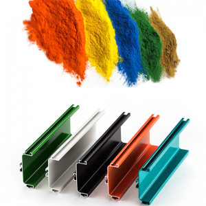 Powder Coating Chemical for Aluminum Profile Painting Wordshop