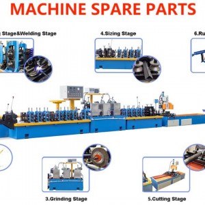 Китай Висококачествена машина за производство на тръби от неръждаема стомана