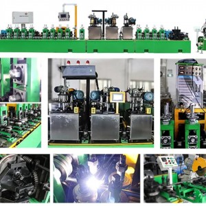 China Máquina de fabricación de tubos de aceiro inoxidable de alta calidade
