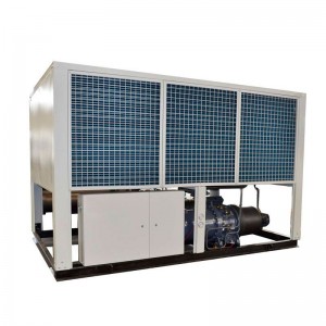 Air-Cooled Screw Cold Water Chiller Set for Aluminium Anodizing Process