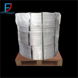 Aluminium titanium boron hlau coil AlTi3B1 AlTi5B0.2 aluminium master alloy AlTiB rau casting cog
