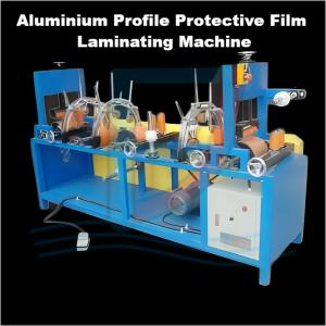 Aluminum Profile Automatic Laminating Sticking Film machine for Manufacturer