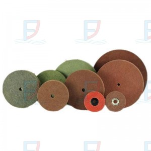 Non Woven matt wheel Nylon Polishing Wheel for metal polishing