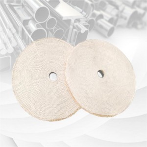 Sisal Mix Cloth Wheel Buffing Wheels Customizable Cotton Polishing Cloth Wheel for Stainless Steel Metal Polishing
