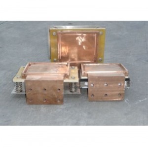 Conector conductor de asiento de cobre para planta de anodizado de perfiles de aluminio