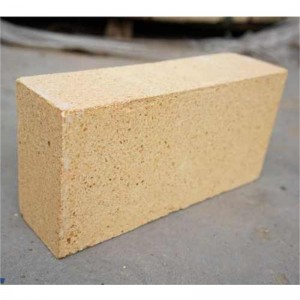 Πυρίμαχο τούβλο αλουμίνας 75% Al2O3 κτίριο για φούρνο τήξης αλουμινίου