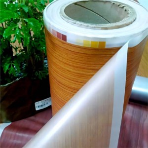Wood Grain Heat Transfer Film Foar Aluminium Profile