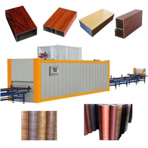 Vacuum Wood Grain Heat Transfer Machines Wood Texture Oven for Aluminium Profile